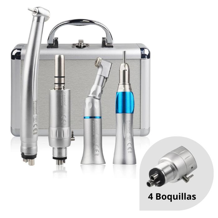 4-in-1 Dental Handpiece Kit High & Low Speed