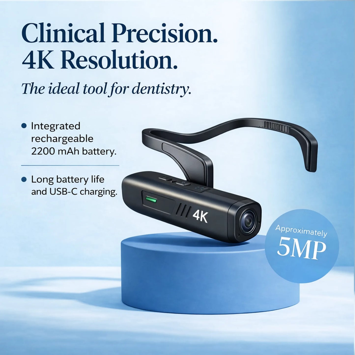 Clinical precision, 4K resolution — the ideal tool for dentistry